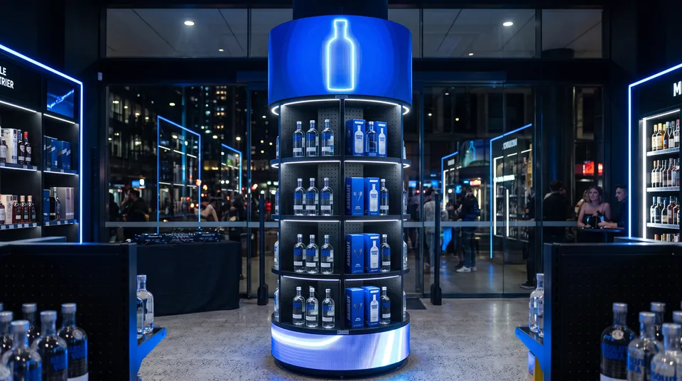 Halo 360 · Liquor store · night