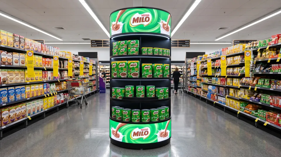 Halo 360 · Grocery aisle
