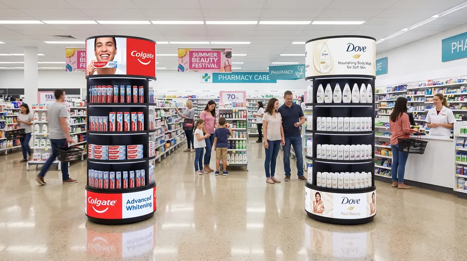 Two units · Two towers · pharmacy