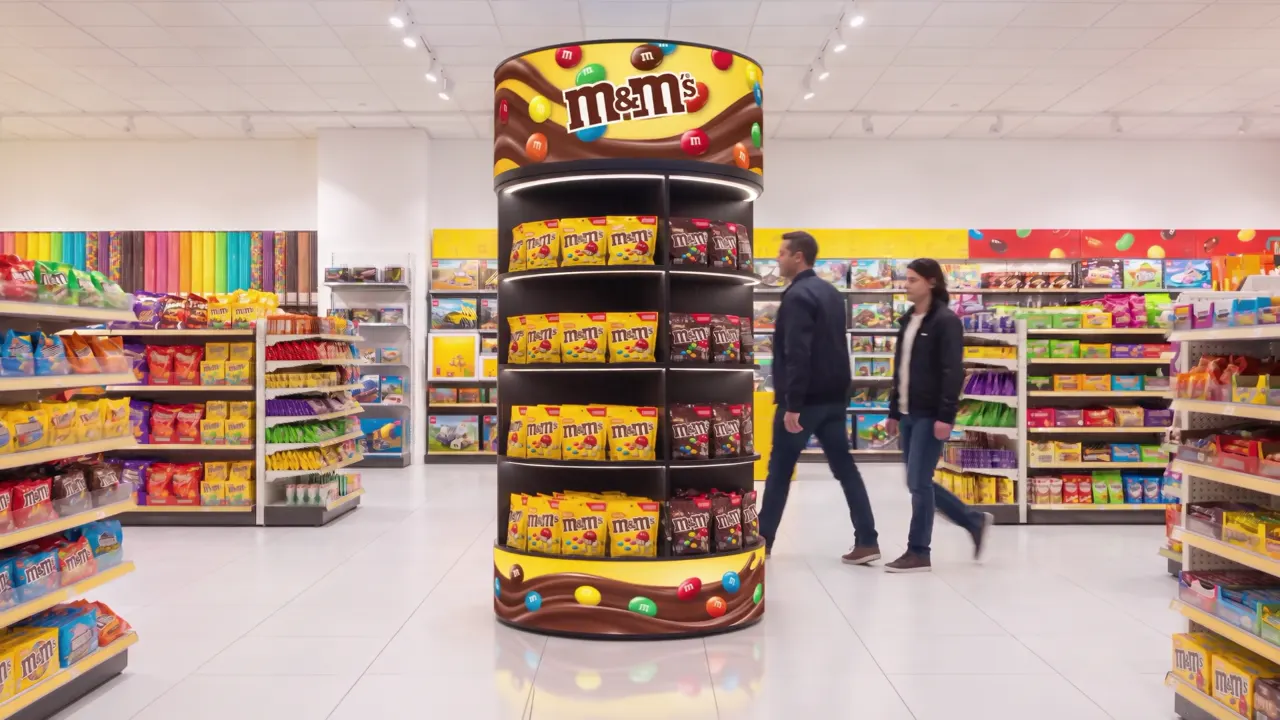 Halo 180 · Grocery end-cap
