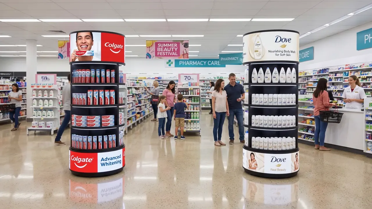 Two units · Two towers · pharmacy